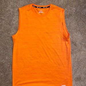Tech gear men’s medium orange sleeveless